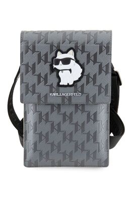 Karl Lagerfeld: Серебристая сумка 