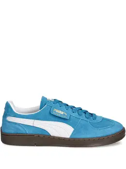 PUMA: Светлые кроссовки  Suede