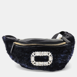 Roger Vivier: Синяя поясная сумка 