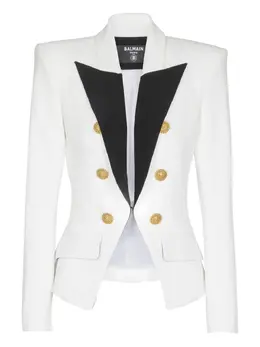 Balmain: Двухцветная куртка 