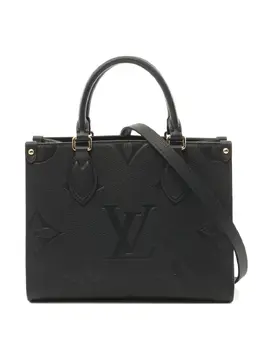 Louis Vuitton Pre-Owned: Чёрная сумка-шоппер 