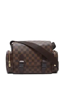 Louis Vuitton Pre-Owned: Коричневая сумка через плечо 