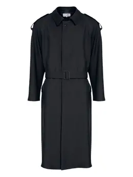 MM6 Maison Margiela: Плащ из шерсти 