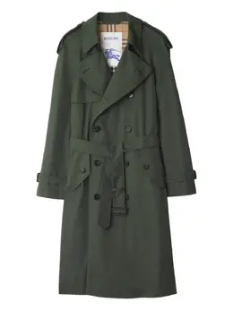 Burberry: Тёмный плащ 