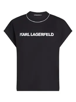 Karl Lagerfeld: Чёрная футболка 