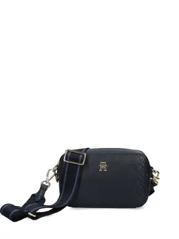 Tommy Hilfiger: Синяя сумка через плечо  TH