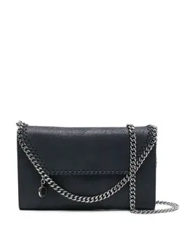 Stella McCartney: Голубая сумка через плечо  Falabella
