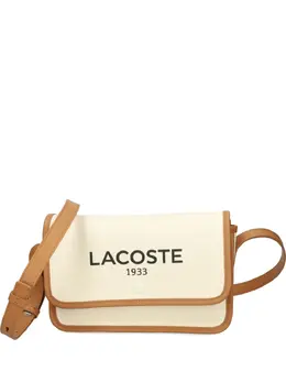 Lacoste: Бежевая сумка через плечо 
