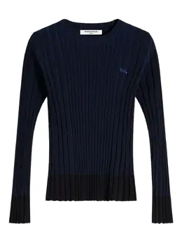 Maison Kitsuné: Свитер с длинным рукавом 