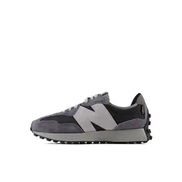 New Balance: Серые кеды 