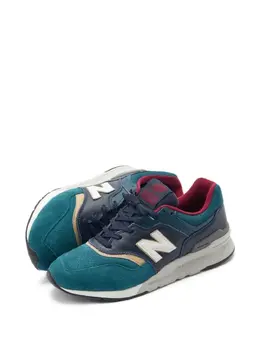 New Balance: Голубые кроссовки  997