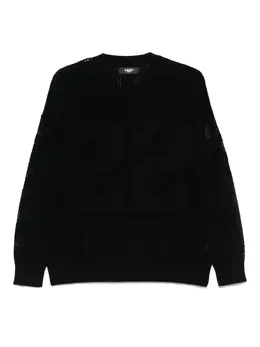 AMIRI: Чёрный свитер 