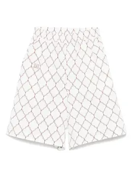 Max Mara: Белые шорты 