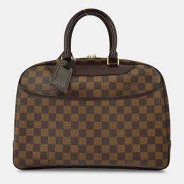 Louis Vuitton: Коричневая сумка  Deauville