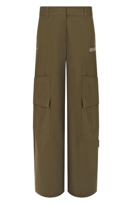Off-White: Хлопковые брюки 