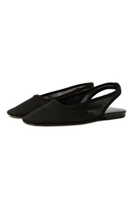 Dries Van Noten: Чёрные балетки 