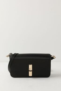 Furla: Чёрная сумка 