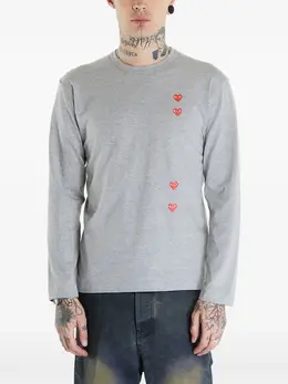 Comme Des Garçons Play: Футболка  Heart с принтом