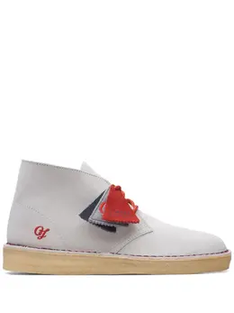Clarks Originals: Светлые ботинки 