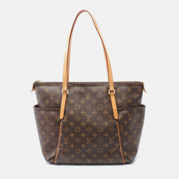Louis Vuitton: Коричневая сумка-шоппер 