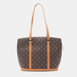 Louis Vuitton: Коричневая сумка-шоппер 