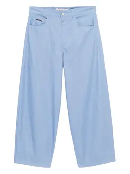 Marni: Хлопковые брюки 