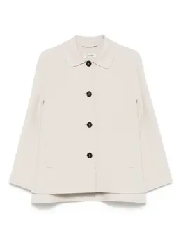 'S Max Mara: Однобортное пальто 