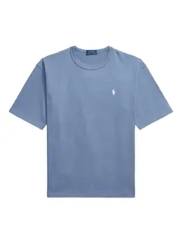 Polo Ralph Lauren: Голубая футболка 
