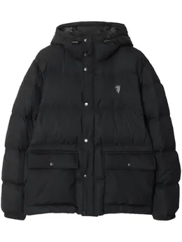 Burberry: Чёрная куртка 