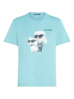 Karl Lagerfeld: Футболка  Choupette с принтом
