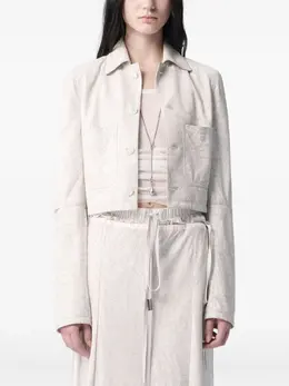 Ann Demeulemeester: Светлая куртка 