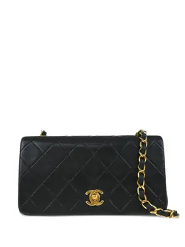 CHANEL Pre-Owned: Чёрная сумка 