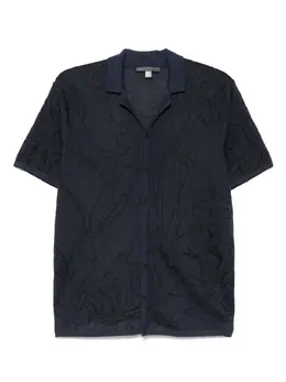 John Varvatos: Рубашка с коротким рукавом 