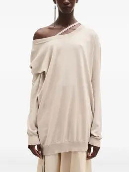 Ann Demeulemeester: Свитшот с открытыми плечами 