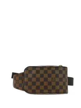 Louis Vuitton Pre-Owned: Коричневая поясная сумка 