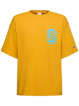 CHAMPION: Жёлтая футболка 