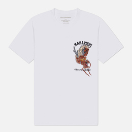 maharishi: Белая футболка 