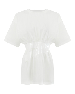 MM6 Maison Margiela: Хлопковая футболка 