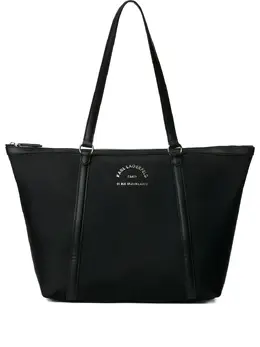 Karl Lagerfeld: Чёрная сумка-шоппер  Rue St Guillaume