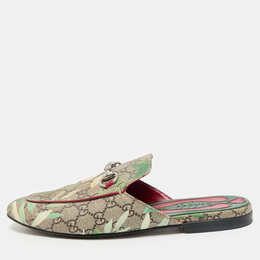 Gucci: Коричневые сабо  Princetown