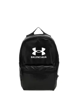 Balenciaga: Чёрный рюкзак 