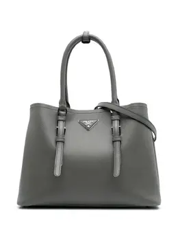 Prada Pre-Owned: Серая сумка 