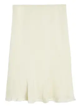 Jil Sander: Атласная юбка 