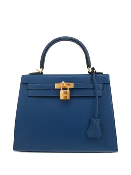 Hermès Pre-Owned: Голубая сумка 