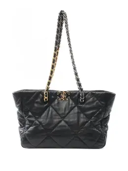 CHANEL Pre-Owned: Чёрная сумка 