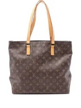 Louis Vuitton Pre-Owned: Коричневая сумка-шоппер 