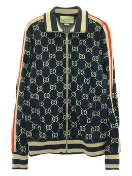 Gucci Pre-Owned: Синяя куртка 
