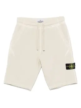 Stone Island: Бежевые шорты 