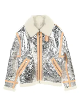 Louis Vuitton Pre-Owned: Кожаная куртка 