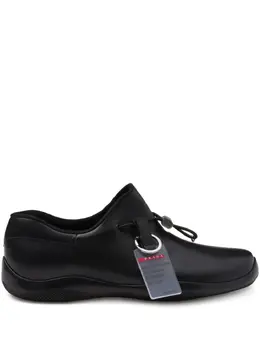 Prada: Чёрные мокасины 